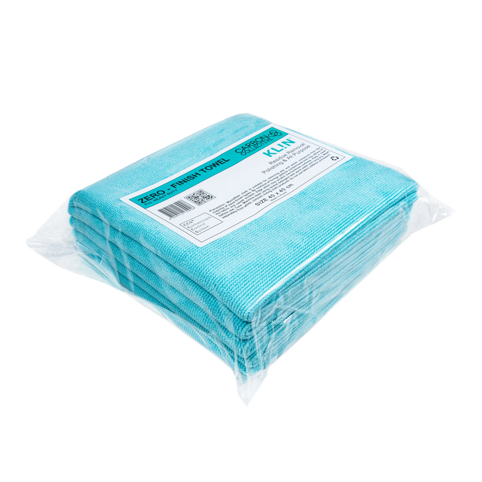 Carbon Collective by KLiN – Zero Finish Towel (5 Pack)