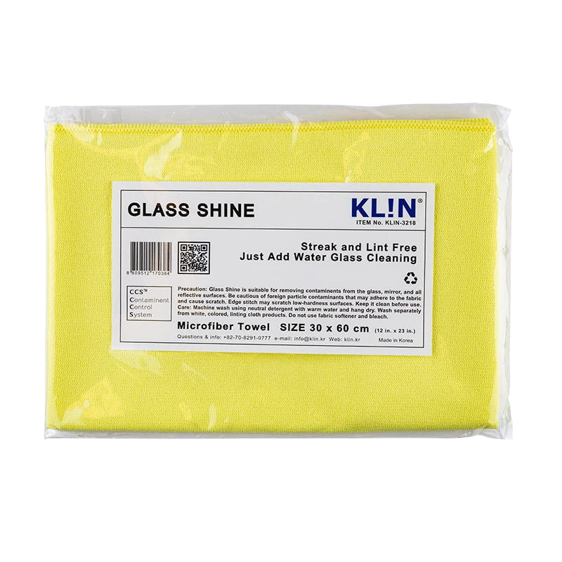 KLiN Glass Shine - Glass Cloth